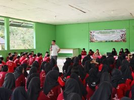Begini Kemeriahan Hari Gizi Nasional Ke-65 di SMAN 2 Paringin