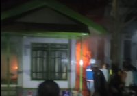 Dini Hari, Api Berkobar di Alalak Berangas Kabupaten Batola