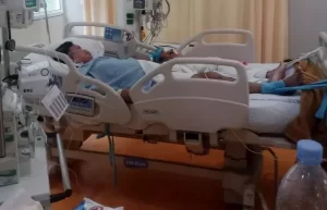Ellyas Pical menjalani perawatan di RS Harapan Kita, Jakarta. (Beritasatu.com - X @Dirgantara003)