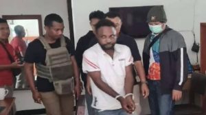 Penihas Heluka, salah satu tahanan yang kabur dari Lapas Wamena. (wartabanjar.com - Ist. Tribrata)