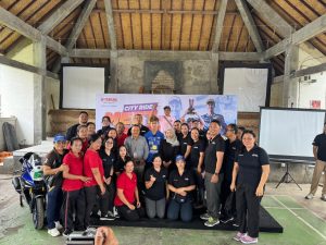 Meet & greet Aldi Satya Mahendra di SMK Negeri 3 Bangli, Bali. (wartabanjar.com - Ist. Yamaha)