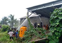 Kebakaran di Sungai Andai Jalan Kemiri 4, Ria Kaget Melihat Api Sudah Membesar di Bagian Dapur
