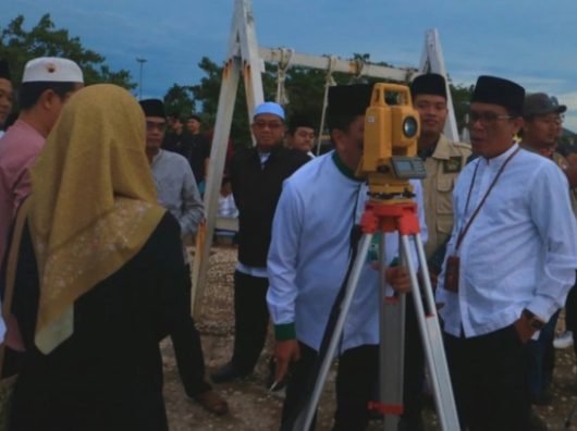 Pj Sekdakab Tanah Laut Pimpin Pemantauan Hilal di Pantai Takisung