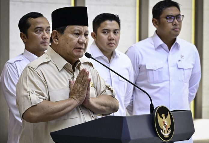 Presiden Prabowo Subianto mengucapkan selamat menjalankan ibadah puasa kepada umat Islam, Jumat. (wartabanjar.com - Ist. Setkab.go.id)