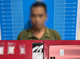 Pengedar Sabu di Jalan Lewu Tatau I Pahandut Ditangkap Satresnarkoba Polresta Palangka Raya