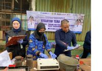 DKUMPP Banjar Tera Ulang Timbangan Para Pedagang di Pasar PPS Martapura