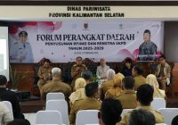 Genjot Sektor Pariwisata dan Ekonomi Kreatif Banua, Dinas Pariwisata Kalsel Gelar Forum Perangkat Daerah 2025