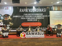 Bawaslu Kalsel Gandeng Insan Pers, Gelar Rapat Koordinasi Kehumasan Jelang Pilkada 2024