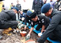 Bupati Zairullah Azhar Resmikan Pembangunan Mako Batalyon B Pelopor Satuan Brimob Polda Kalsel di Tanah Bumbu