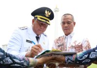 Usai Dilantik Presiden Prabowo, Bupati Barito Kuala Langsung Teken Perbup Tentang Pupuk untuk Petani