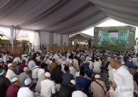 Ribuan Jemaah Padati Haul ke-10 H. Abdussamad Sulaiman atau Sulaiman HB, Sejumlah Habaib Turut Hadir