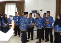 Pesan Pj Bupati Batola di Apel Terakhir Bersama Jajaran Pemkab Batola