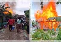 BREAKING NEWS Kebakaran Hebat di Batulicin, Rumah Ludes Dilalap Api!
