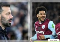 Van Nistelrooy dan Leicester City Terpuruk Lagi, Usai Kalah 0-2 atas West Ham di London Stadium