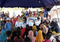 Dinas Pendidikan Banjar Gelar Permainan Hingga Mendongeng untuk Trauma Healing Anak-anak Terdampak Banjir di Kecamatan Astambul