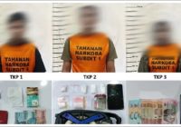 Gagalkan Peredaran Narkoba, Polda Kalsel Bekuk 3 Tersangka dan Amankan Sabu & XTC