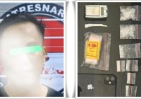 Pengedar Sabu di Kotabaru Diciduk Polisi Saat Senja, Tak Sempat Kabur, Segini Barbuk yang Disita!