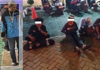 Polsek Banjarmasin Selatan Grebek 8 Remaja Diduga Hendak Tawuran, Sajam dan Motor Pretelan Diamankan!
