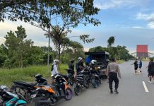 Polsek Cempaka Gerebek Balapan Liar, Delapan Remaja Diamankan!