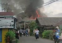 BREAKING NEWS Kebakaran di Sungai Baring HSU