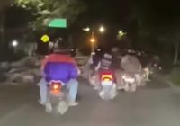 Remaja Diduga Gengster Banjarmasin Konvoi Bawa Sajam di Jalan Lingkar Dalam