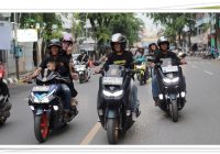 Serunya Yamaha Sinergi Ride: Rolling City, Live DJ, dan Hiburan Mengguncang Komunitas Motor di Banjarmasin