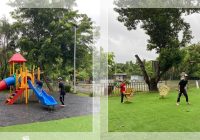 Taman Kamboja: Destinasi Wisata Gratis di Banjarmasin, Surga Bermain Anak dengan Nuansa Sejuk!