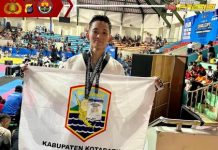 HEBAT! Anggota Polres Kotabaru Ini Sabet Emas dalam Kejuaran Taekwondo Internasional 2025 di Bali!