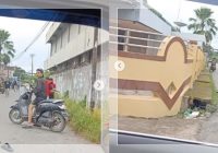 HEBOH! Sekelompok Remaja Blokir Akses RSUD Sultan Suriansyah, Ada yang Bawa Samurai!