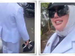 VIRAL! Kades Gunung Menyan Ledek Bingkisan Pelantikan Bupati Bogor, Wiwin: "Jomet Jomet Jomet"
