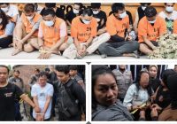 Geger! Kampung Narkoba di Praya Timur Digerebek, 25 Orang Diciduk Polisi, Bandar dan Warga Ditangkap
