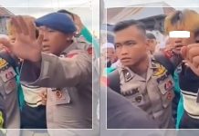VIRAL! Remaja Diduga Maling di Haul Guru Zuhdi! Polisi Berjuang Amankan Pelaku dari Amukan Massa