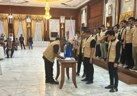180 Pengurus Pemuda Kalsel Bersatu Resmi Dilantik, H Adrizal: "Jangan Hanya Minta Proposal!