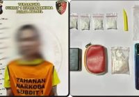 Ditresnarkoba Polda Kalsel Gagalkan Peredaran 1 Kg Sabu di Kalsel! Bandar Asal Kalteng Diciduk