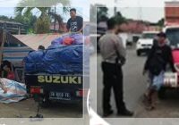 Satlantas Kotabaru Gencar Razia! Sopir Pikap dan Truk ODOL Kena Tegur Polisi