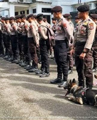 Polres Tanah Laut Siap Turunkan Pasukan Amankan Unjuk Rasa Warga Desa Sumber Makmur Hari Ini