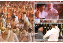 VIRAL! Setelah Mayor Teddy, Kini Prabowo Tegur Paspampres di Depan Ribuan Kader Gerindra