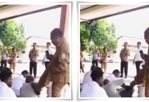 VIRAL! Pejabat Dinas Pendidikan Tendang Pelajar SMP di Nabire yang Menolak MBG, Publik Murka!