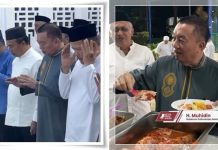 Sambut Ramadan, Gubernur Kalsel H Muhidin Gelar Uji Coba "Buka Bersama" dengan Jajaran SKPD