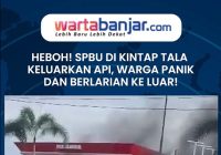 HEBOH! SPBU di Kintap Tala Keluarkan Api, Warga Panik dan Berlarian ke Luar!