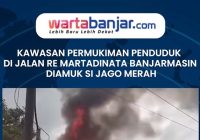 Kebakaran di Jalan RE Martadinata, Api Diduga Berasal dari Dapur!