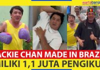 VIRAL! Jackie Chan Made In Brazil, Bikin Heboh di Jagat Maya, Miliki 1,1 Juta Pengikut
