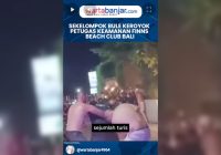Sekelompok Bule Keroyok Petugas Keamanan Finns Beach Club Bali, 4 Pegawai Terluka