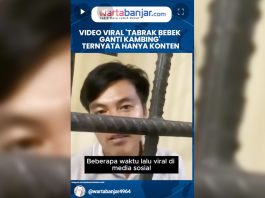 Video Viral 'Tabrak Bebek Ganti Kambing' Ternyata Hanya Konten