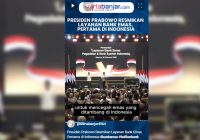 Presiden Prabowo Resmikan Layanan Bank Emas Pertama di Indonesia
