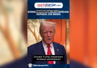 Balas Dendam, Donald Trump Cabut Akses Informasi Rahasia Joe Biden