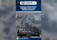 Donald Trump Ingin Membeli dan Kuasai Gaza, Negara Timur Tengah Boleh Ambil Bagian
