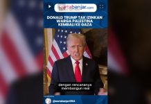 Donald Trump Tak Izinkan Warga Palestina kembali Jika Berhasil Menguasai Gaza