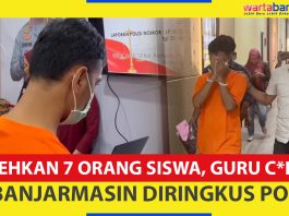 Lecehkan 7 Orang Siswa, Guru Cabul di Banjarmasin Diringkus Polisi