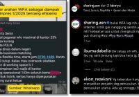 Pesan Berantai: ASN Diminta WFA Mulai Senin Depan! Begini Jawaban Kemenpan RB